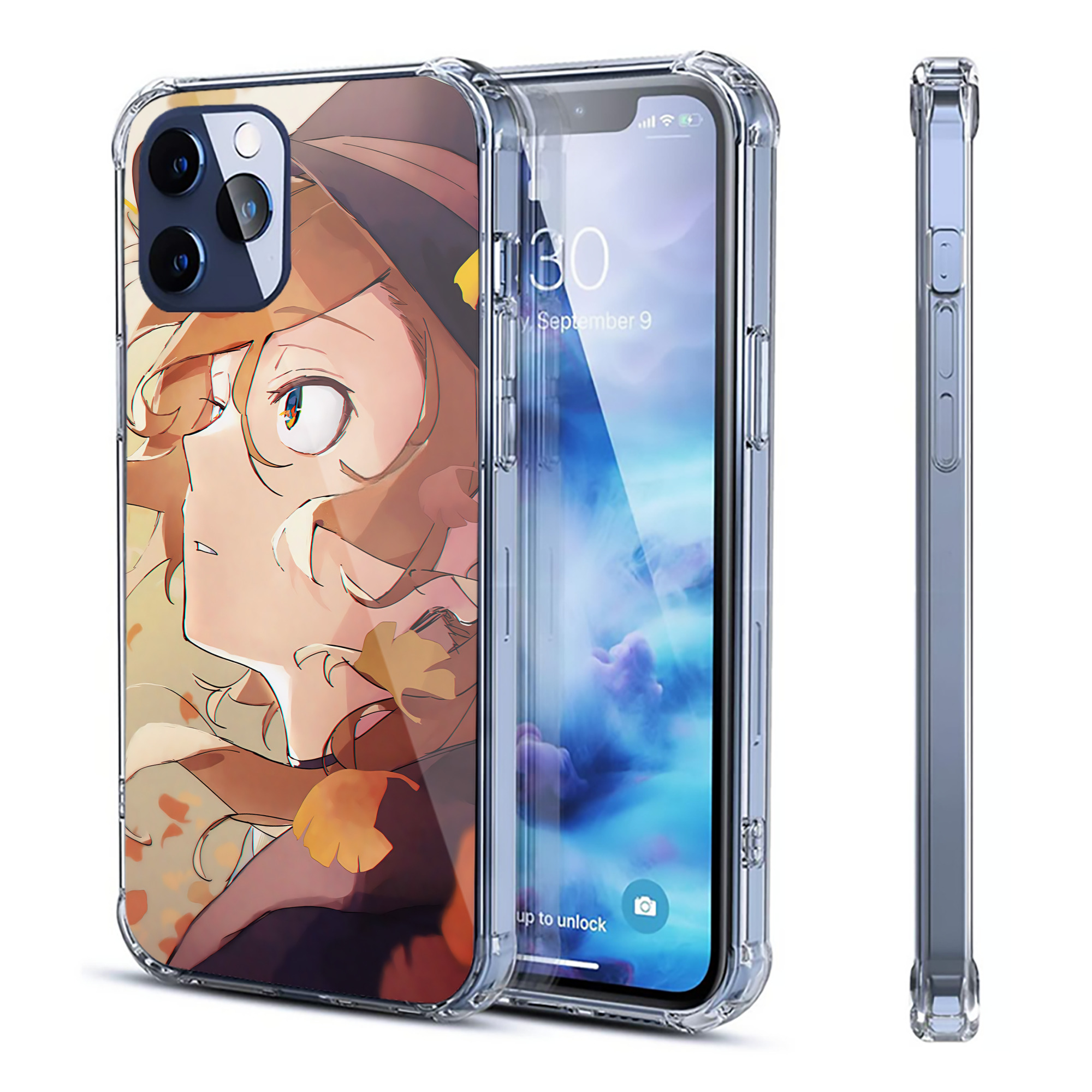 （画像用） 文豪ストレイドッグス Bungo Stray Dogs 【iPhone 12シリーズ対応】透明スマホケース（クリアソフトケース）
